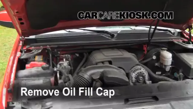 2009 Chevrolet Avalanche LT 6.0L V8 Huile Ajouter de l'huile